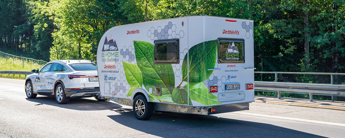 teaser Dethleffs e-home-caravan