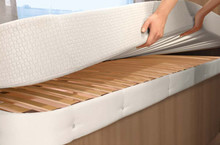 Breathable seven-zone mattresses made of climate-regulating material