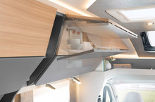 The innovative Maxi-Flex overhead locker architecture creates additional headroom and a generous feeling of spaciousness