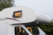 The openable window in the coachbuilt model (right) provides additional daylight and fresh air