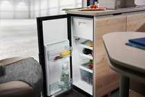 Capacious: the various fridge variants have a minimum volume of 84 l with a 3-star freezer.